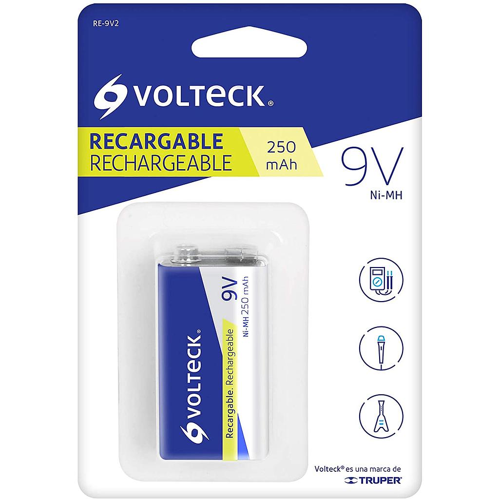 BATERIA RECARGABLE 9V VOLT 47203