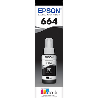TINTA EPSON NEGRO T664