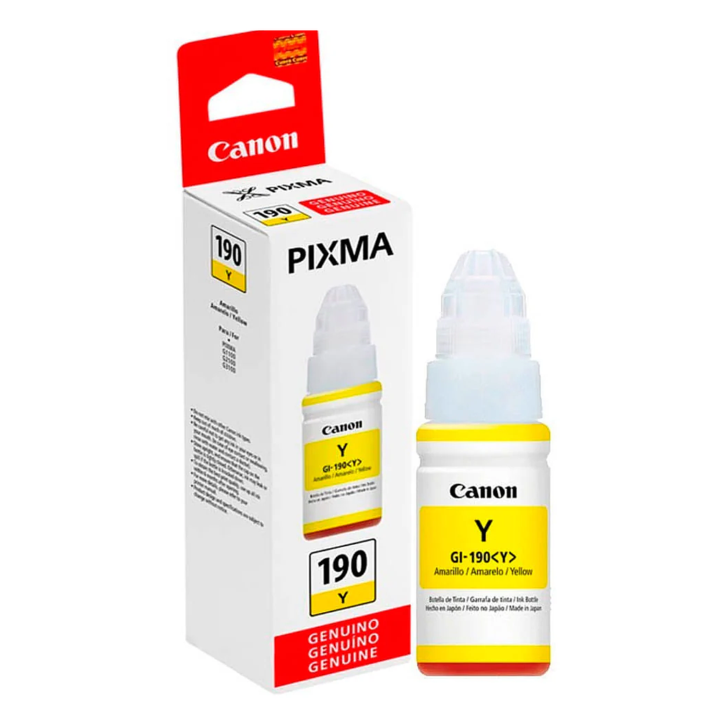 TINTA CANON GI-190 AMARIL 70ML