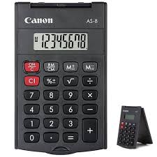 CALCULADORA CANON AS-8 PEQ