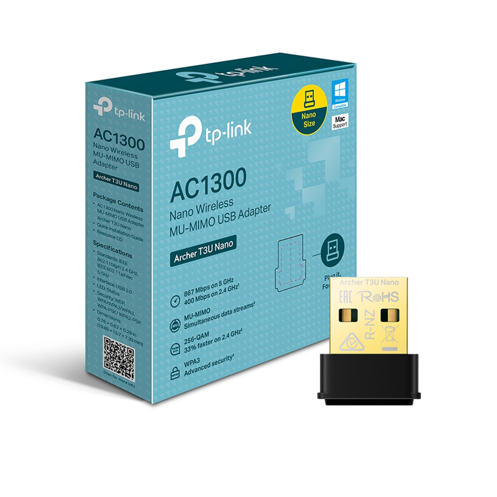 ADAPTADOR WIFI CUDY AC1300