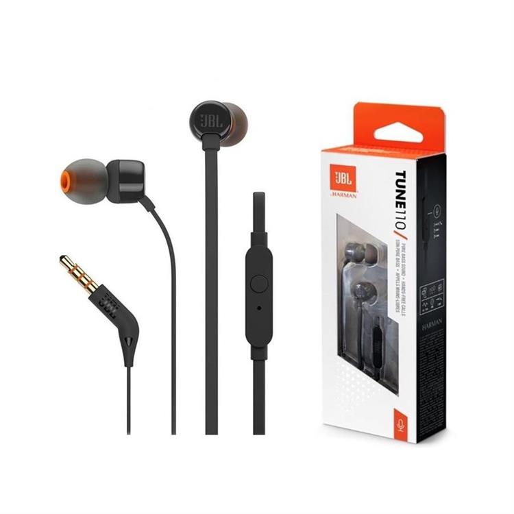 AUDIFONO IN EAR JBL T110 NEGRO
