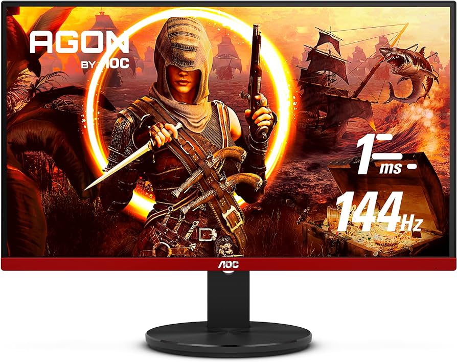 MONITOR AOC 23.8" G2490VX GAMING / 1ms/ 144HZ/ HDMI 1.4 / DP 1.2