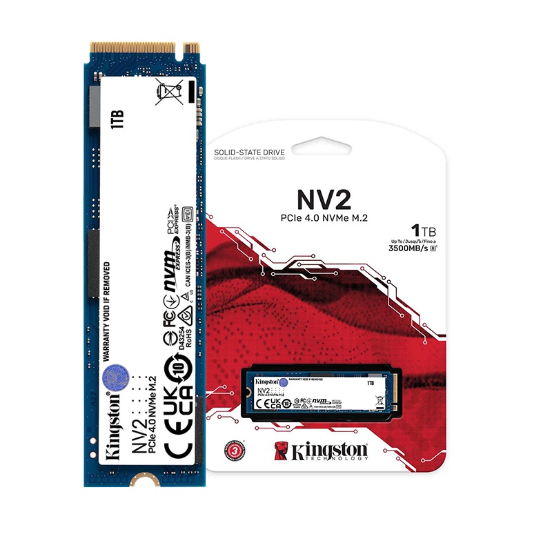 SSD KINGSTON 1000GB M.2 2280 NV2 NVMe PCIe 4.0