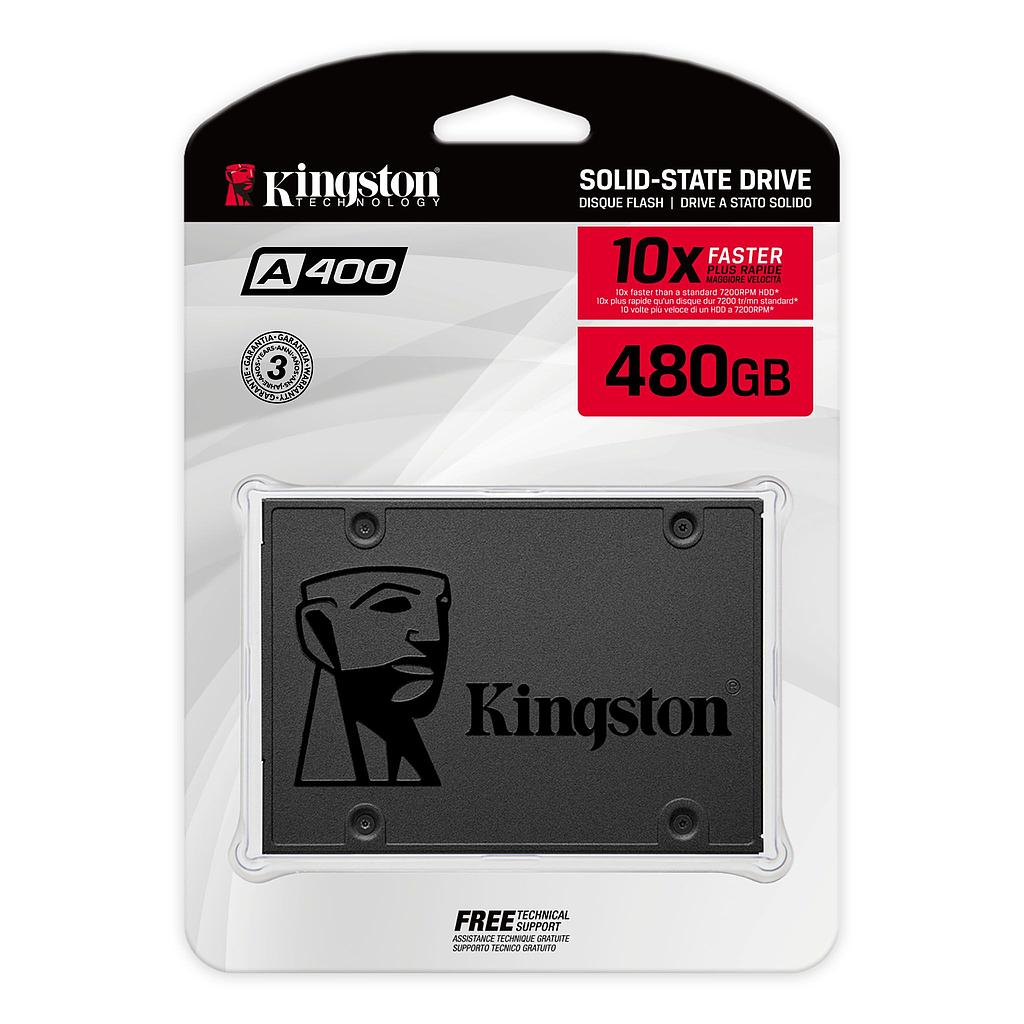 SSD KINGSTON 480GB A400 2.5" SATA3