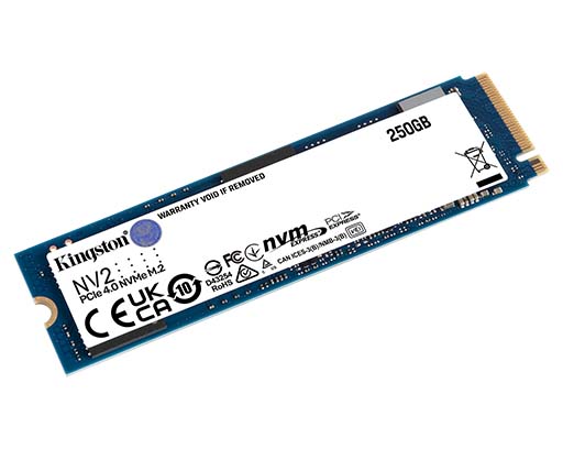 SSD KINGSTON 250GB M.2 2280 NV2 NVMe PCIe 4.0