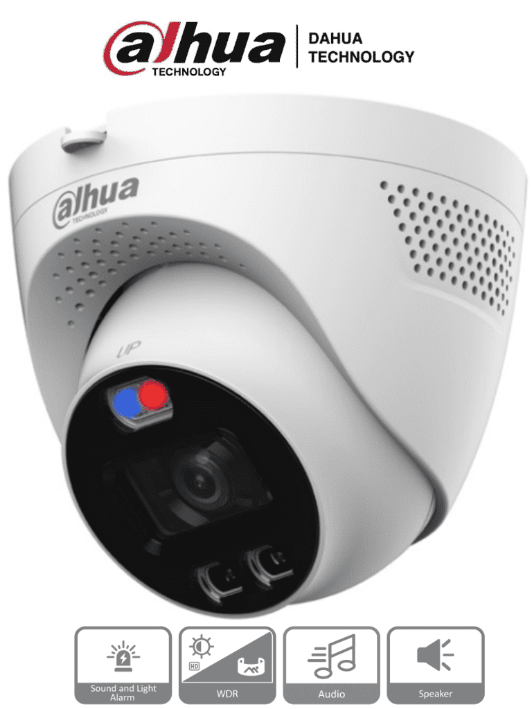 CAMARA OCULAR CON LUZ DUAL INTELIENTE 5MPX, CON MICROFONO, DAHUA