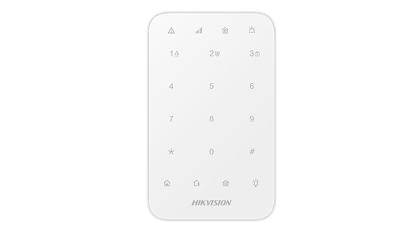 TECLADO PARA ARMADO Y DESARMADO DE ALARMAS AX PRO HIKVISION
