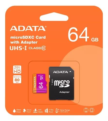 MEMORIA ADATA 64GB MICRO SD
