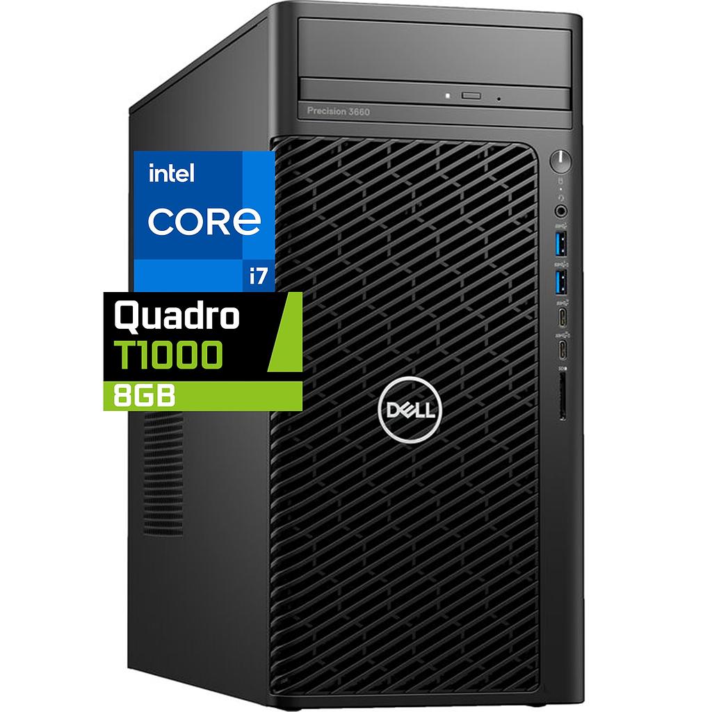 DESKTOP DELL PRECISION 3660 TOWER WORKSTATION CI7-12700 /256GB SSD/ 8GB /WIN11 OB
