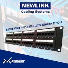 PATCH PANEL PREMIUM CAT 6A/ 48 PUERTOS/ MONTAJE EN RACK, NEWLINK