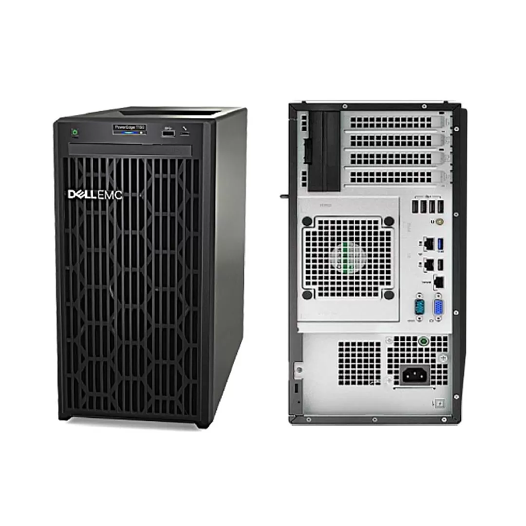 SERVIDOR DELL POWEREDGE T150/ INTEL XEON E-2324G 3.1GHz/ 16GB/ 1TB/ 1Y NBD 